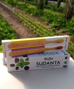 Cepillo de dientes de Bambu (Suave) SriSri Tattva