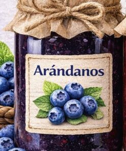 Mermelada casera de Arandanos Biodinamicos x 360gr
