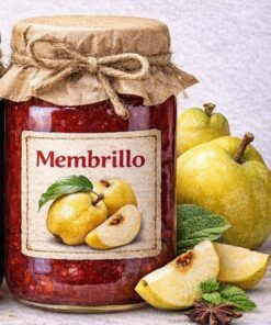 Mermelada de membrillo con jengibre y limon organica 350gr
