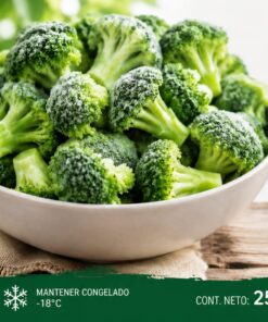 Brocoli organico blanqueado y congeldo 250gr